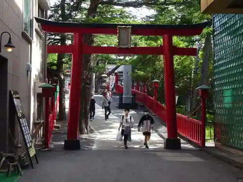 冨士山小御嶽神社の鳥居