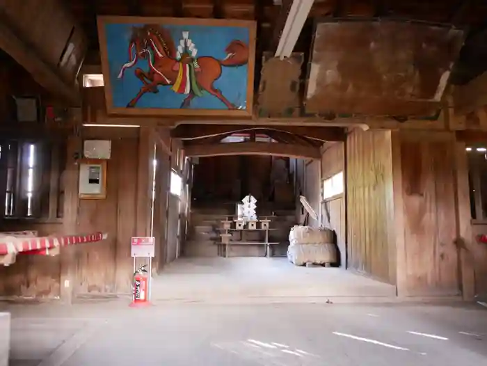 蛟蝄神社門の宮の本殿