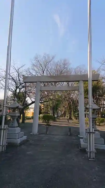 神明社(国府宮神明社)の鳥居