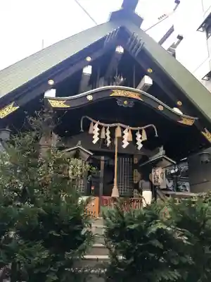築土神社の本殿・本堂