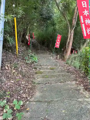 日本神社の景色