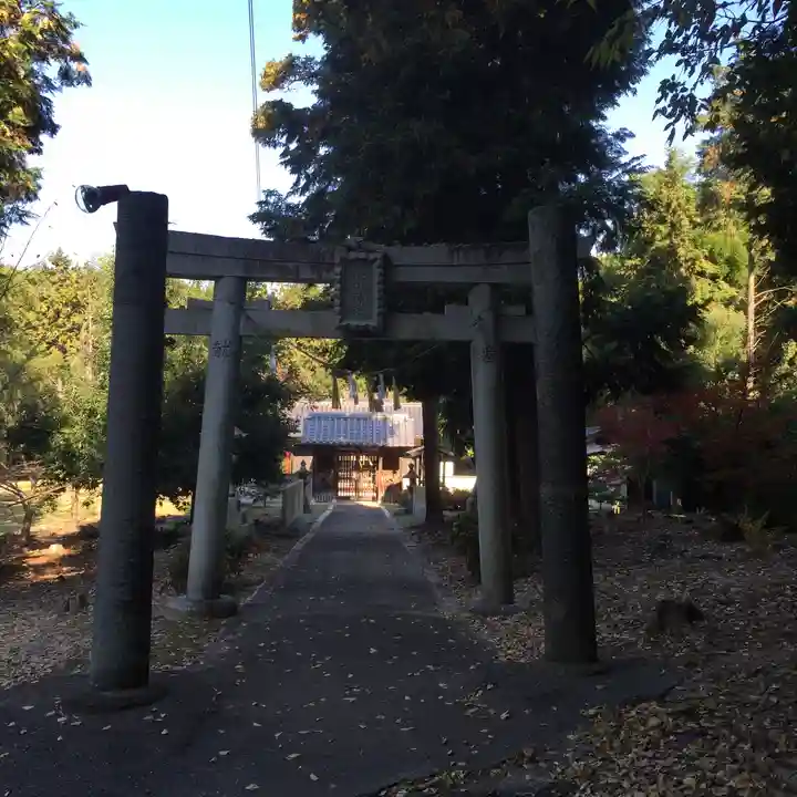 深田神社の鳥居