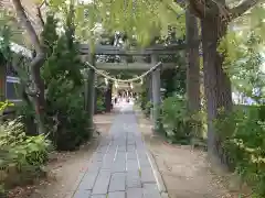 越谷香取神社の鳥居