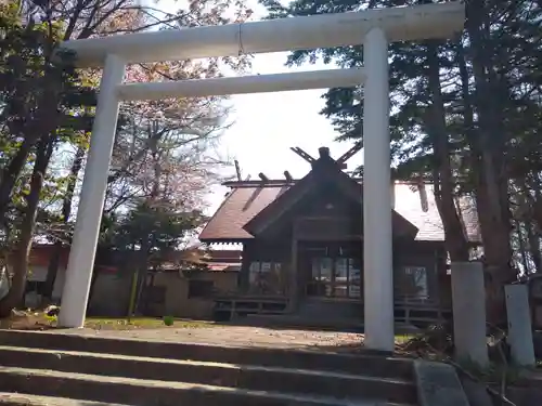 留萌神社の鳥居