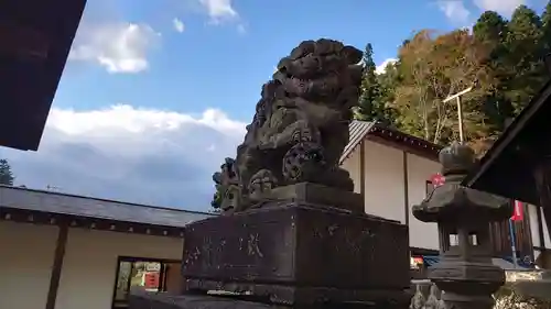 南湖神社の狛犬