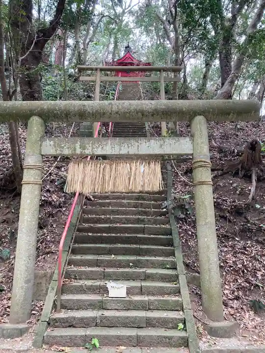小山稲荷神社の鳥居
