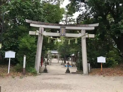 月読神社の鳥居