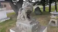 十勝神社頓宮の狛犬