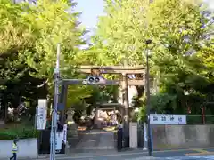 諏訪神社の鳥居