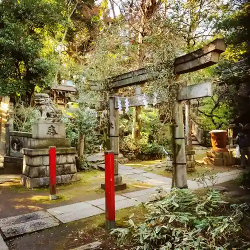 赤坂氷川神社の鳥居