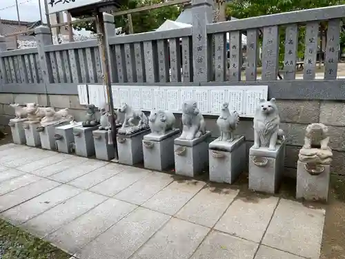 赤穂大石神社の狛犬