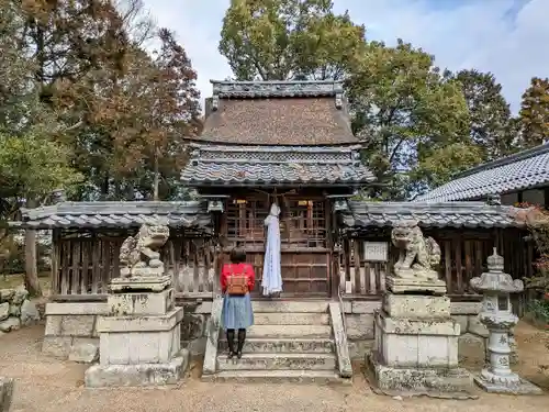 戸津神社の本殿