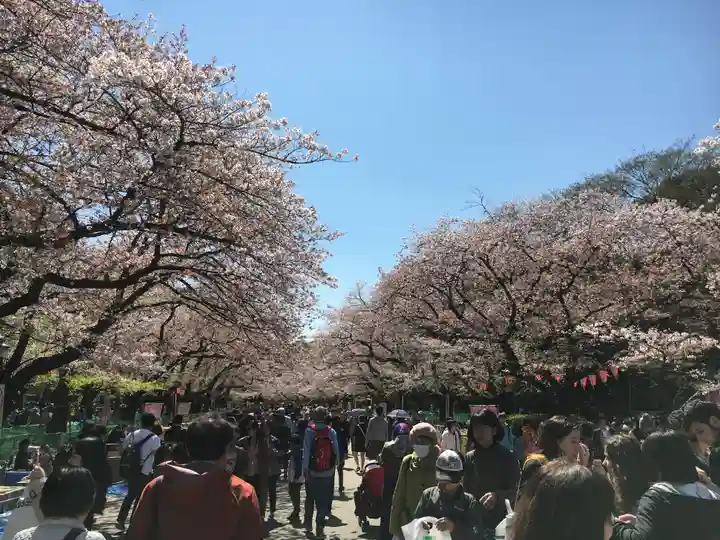 寛永寺(根本中堂)の周辺