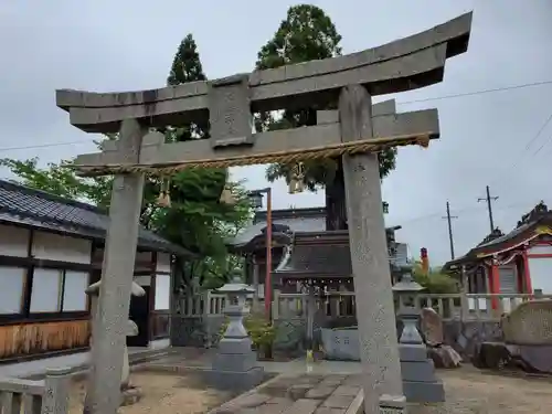 木見大年神社の鳥居