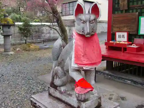 正一位稲荷神社の狛犬