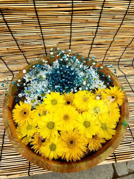 阿邪訶根神社の手水舎