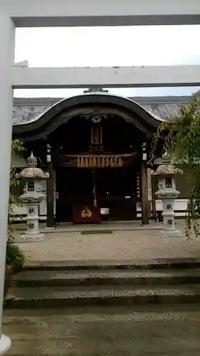 比佐豆知神社の本殿・本堂