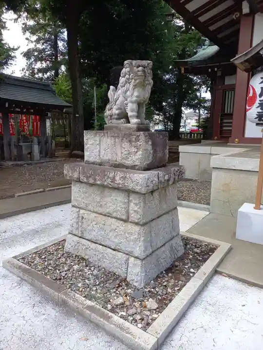 大泉氷川神社の狛犬
