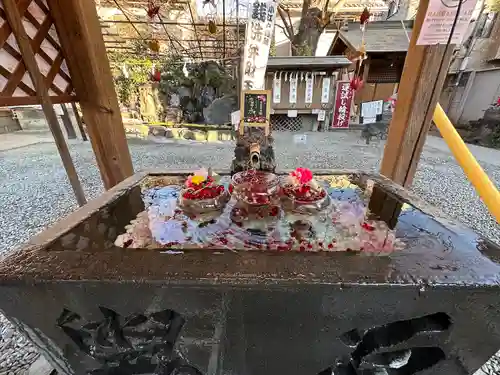 川越熊野神社の手水