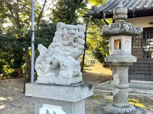 熊野神社の狛犬