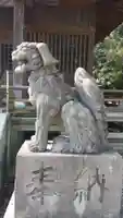 二之宮陳内阿蘇神社の狛犬
