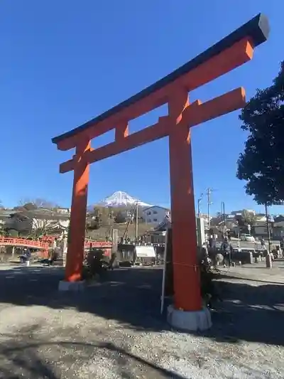 富士山本宮浅間神社の鳥居