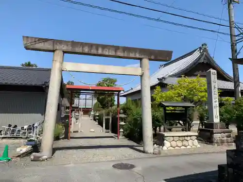 鳥取山田神社の鳥居