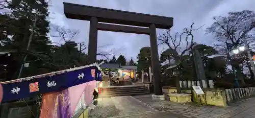 開成山大神宮の鳥居