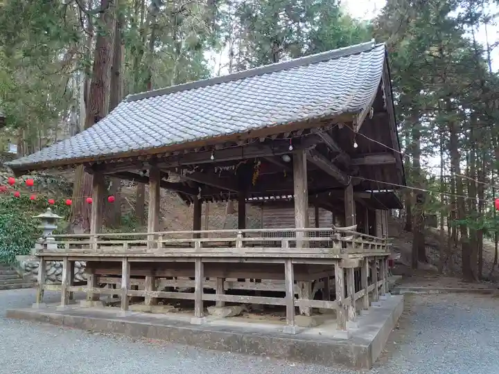 武田八幡宮の神楽