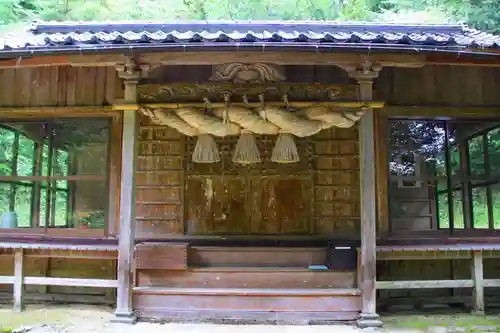 福積神社の本殿