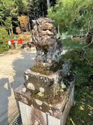 八大神社の狛犬