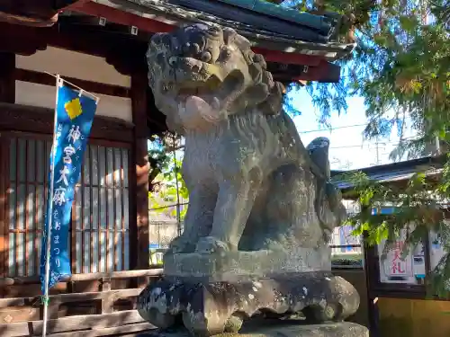 中尾神社の狛犬