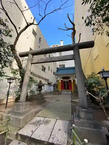 秋葉神社の鳥居