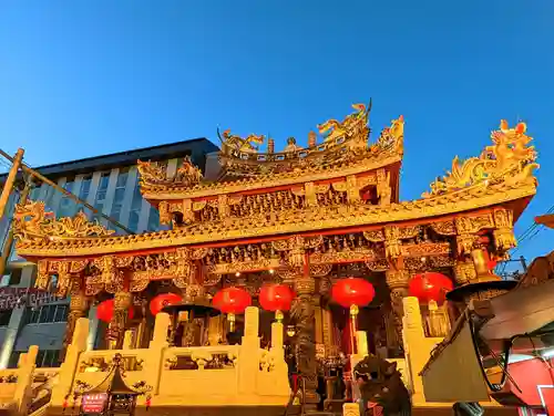 横濱関帝廟の本殿・本堂