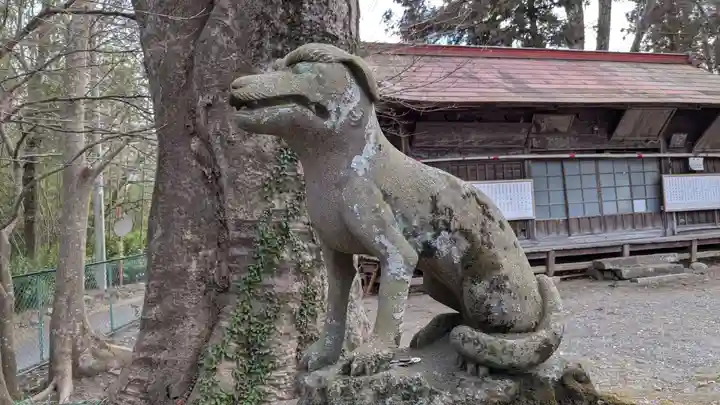 椋神社の狛犬