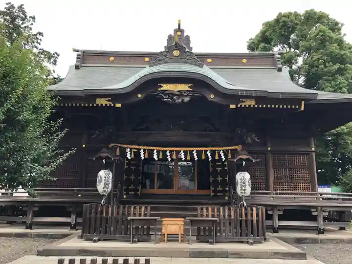 阿豆佐味天神社 立川水天宮の本殿・本堂
