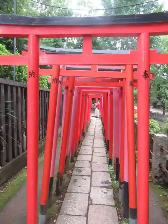 根津神社の鳥居