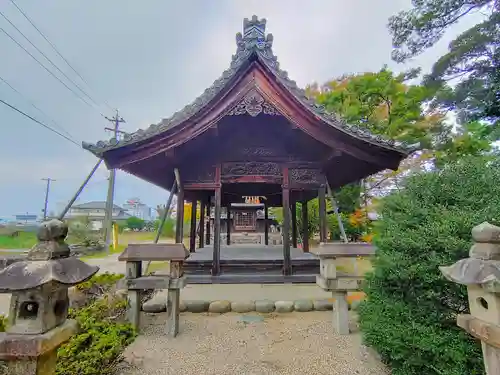 神明社（丹陽町九日市場）の本殿・本堂