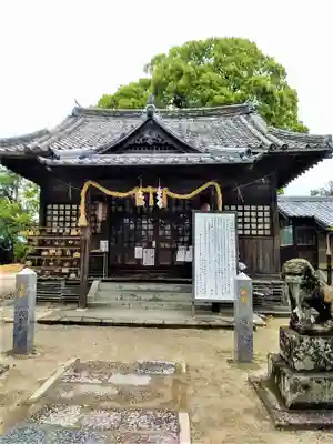 髙木八幡宮の本殿・本堂