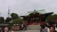 亀戸天神社の本殿・本堂