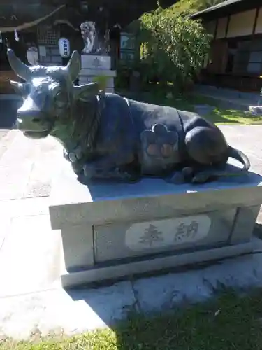 梁川天神社の狛犬