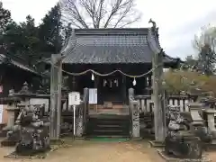 縣主神社の本殿