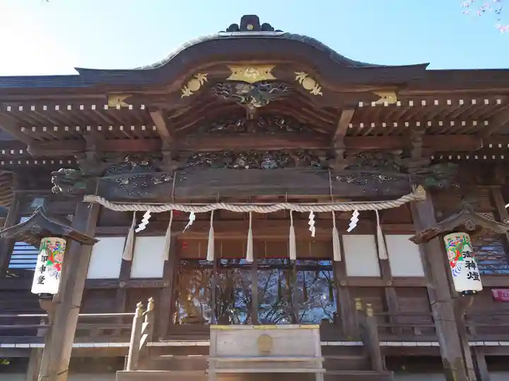 山名八幡宮の本殿・本堂