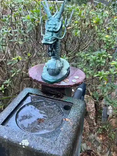 猿田彦三河神社の手水舎