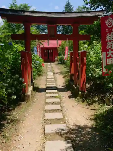 鷲子山上神社の鳥居