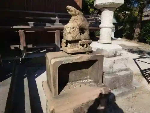 宇美神社の狛犬