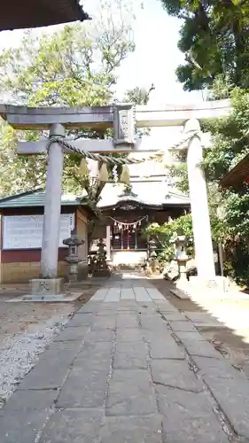 飯綱神社の鳥居