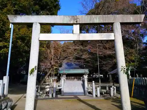 山那神社の鳥居