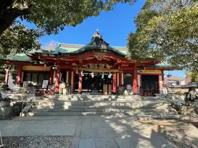 稲爪神社の本殿・本堂