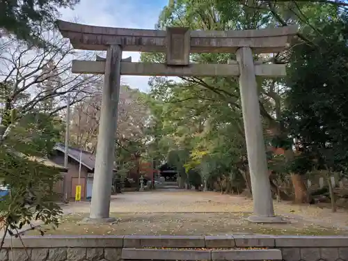 矢作神社の鳥居